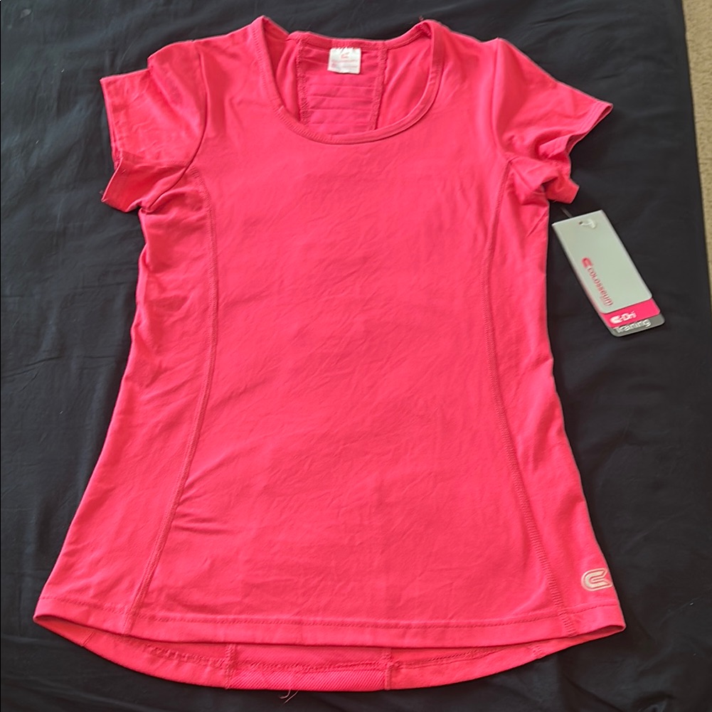 Ch Brand Womens Pink Athletic Top Gym Exercise Group Fitness